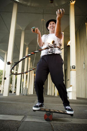 Balancing Act with Fire